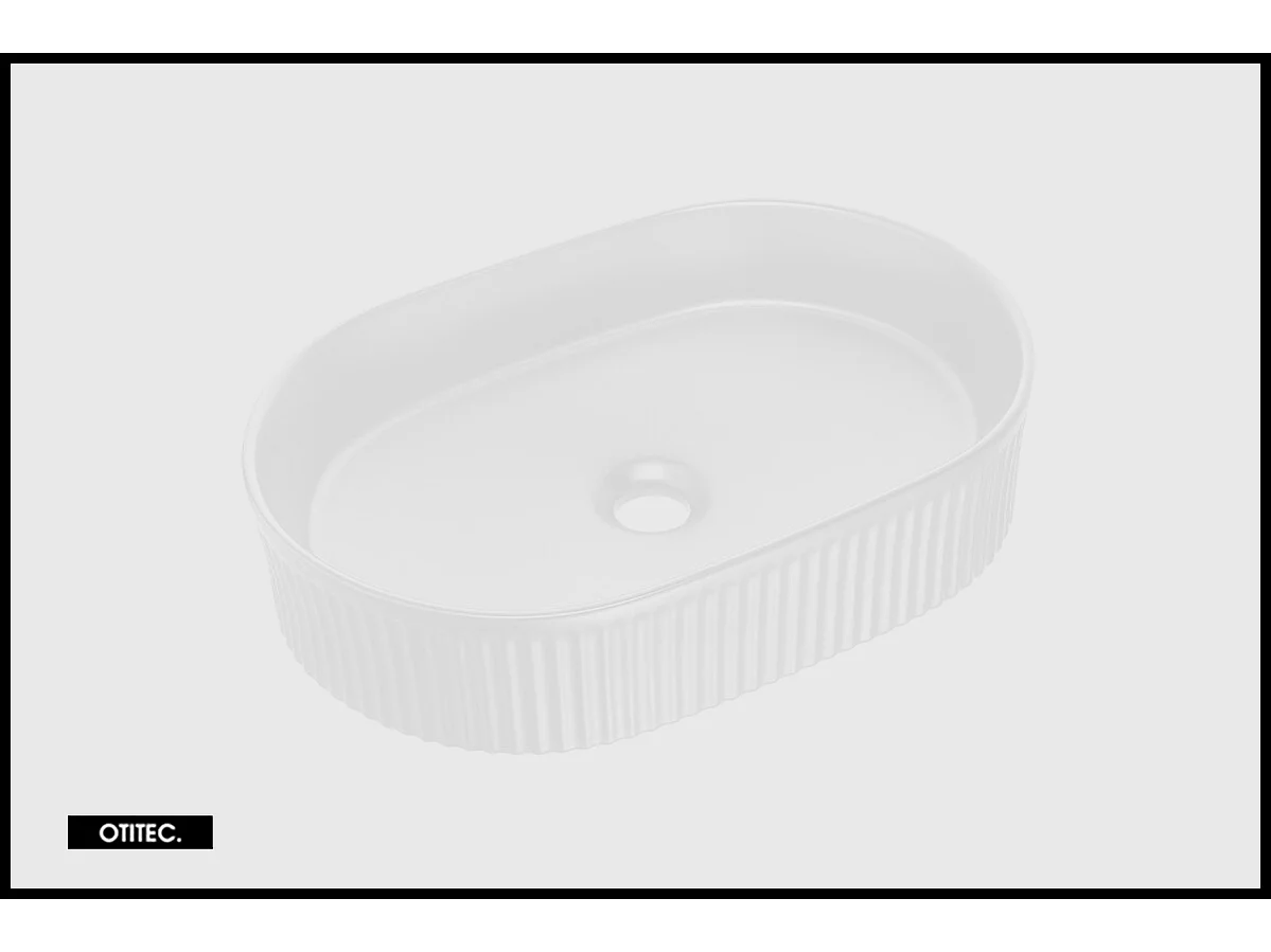 Meuble sous vasque de 80 cm - avec plan - Cachemire Mat/Blanc - 2 tiroirs - VOLTA CASHMERE