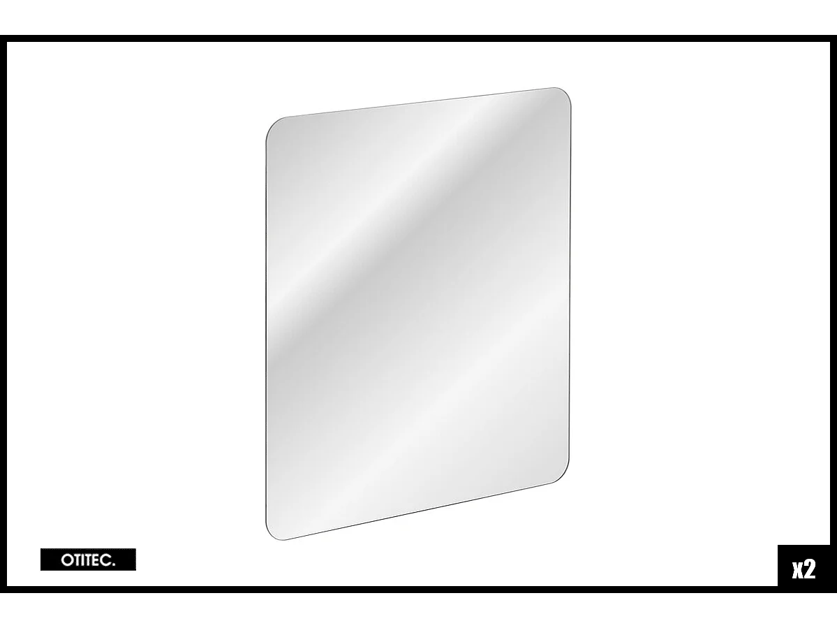 Ensemble de meuble de salle de bain - 180 cm - avec 2 vasques à poser - avec plan - avec colonne et Miroirs - 2 tiroirs - MINO