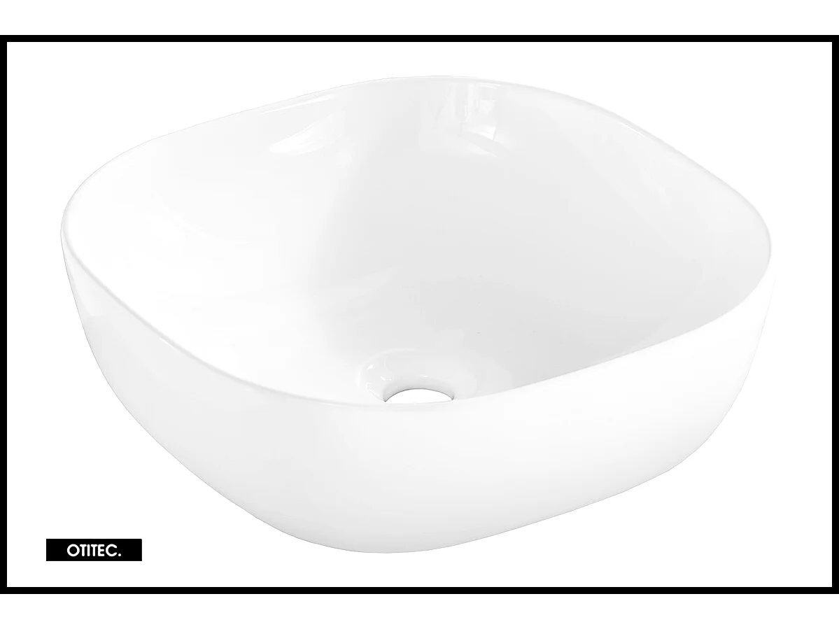 Ensemble de meubles de salle de bain - 90 cm - avec plan - avec vasque à poser - avec colonne - 2 tiroirs - SEA BEIGE