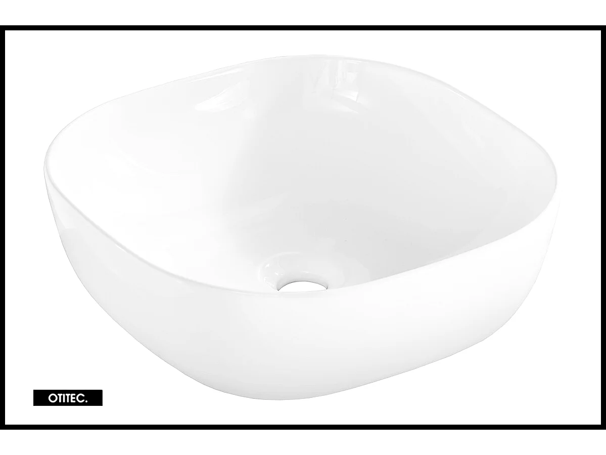 Ensemble de meubles de salle de bain - 90 cm - avec plan - avec vasque à poser - avec colonne - 2 tiroirs - SEA BEIGE