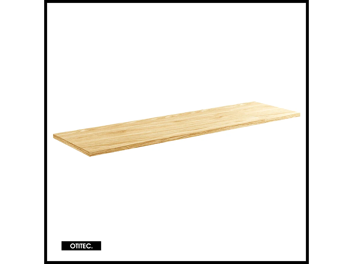 Ensemble de meuble de salle de bain - 160 cm - avec 2 vasque à poser - avec plan - avec colonne - 4 tiroirs - SETTA