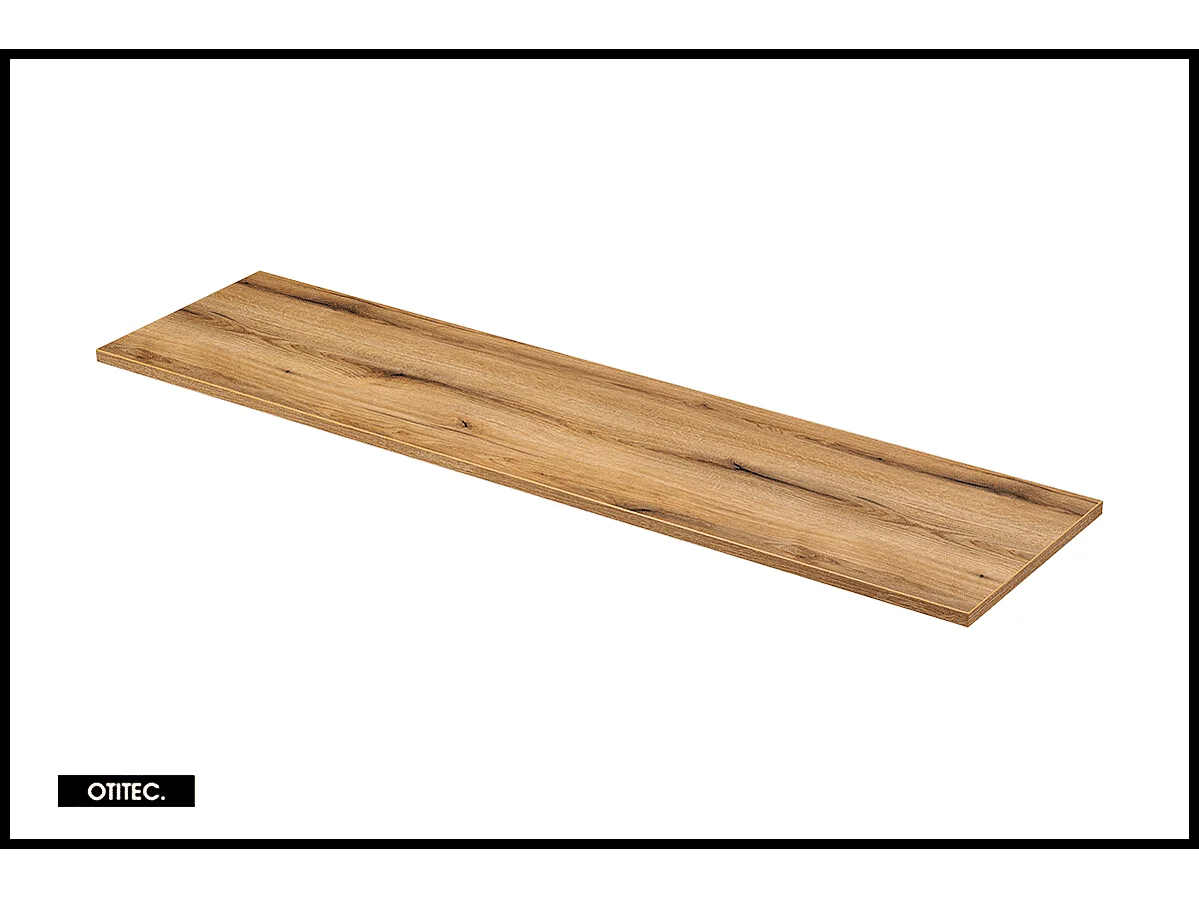 Ensemble de meuble de salle de bain - 160 cm - avec 2 vasques à poser - avec plan - avec colonne et Miroir - 2 tiroirs - MINO