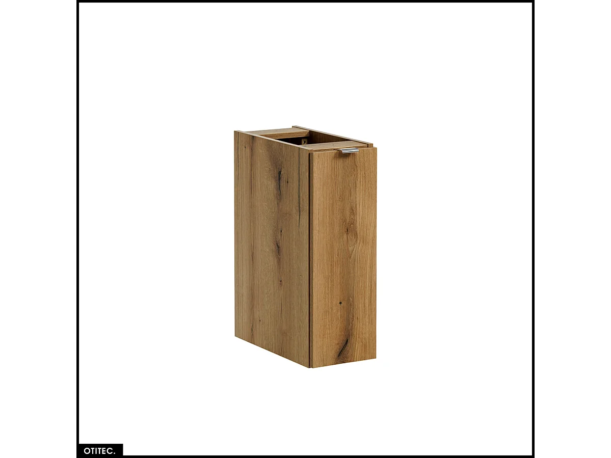 Ensemble de meubles sous vasque - 140 cm - avec Plan - 2 Vasques - Colonne - Cube - ROSEAU