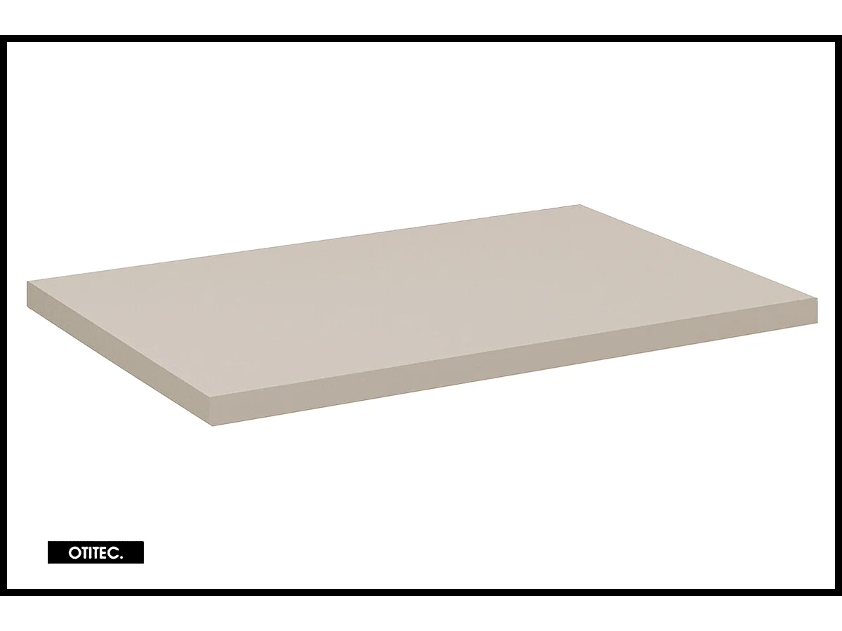 Ensemble de meuble de salle de bain - 60 cm - avec plan - avec colonne - 2 tiroirs - DANO