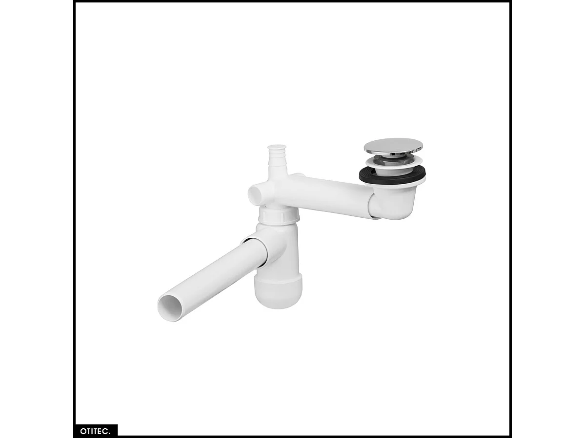 Ensemble de meubles sous vasque - 60 cm - avec Vasque - Colonne - Miroir LED - WOTANIA