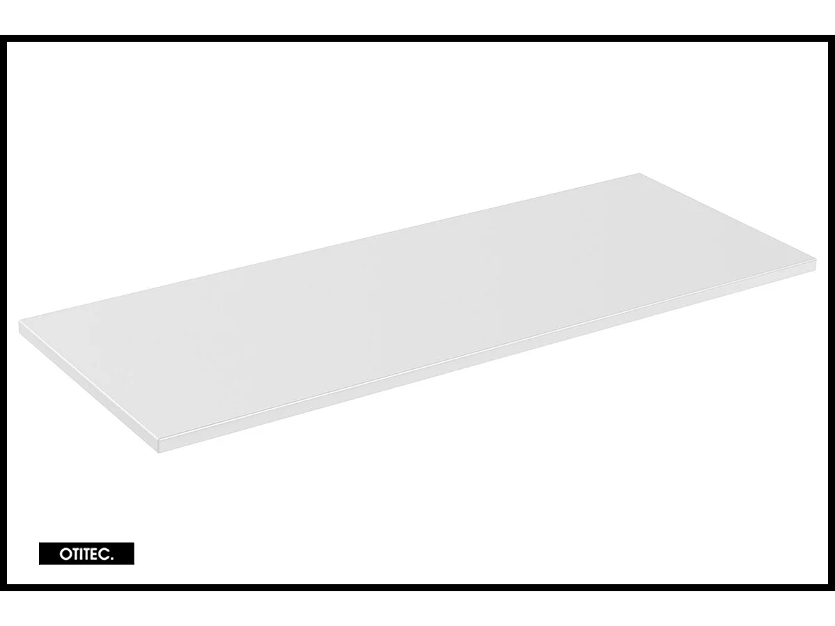 Ensemble de meuble de salle de bain - 160 cm - avec 2 vasques à poser - avec plan - avec colonne et Miroir - 2 tiroirs - MINO