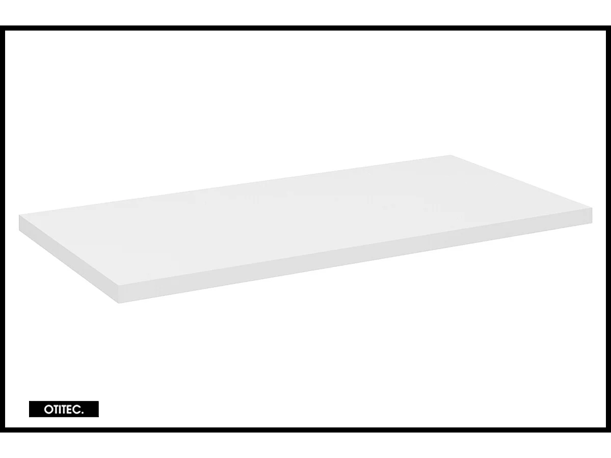 Ensemble de meuble de salle de bain - 80 cm - Oak/Blanc - avec plan - avec colonne - 2 tiroirs - VOLTA Oak