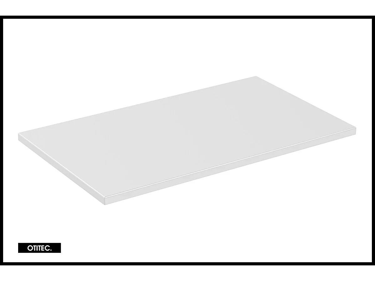 Ensemble de meuble de salle de bain - 80 cm - avec vasque à poser - avec plan - avec colonne et Miroir - 1 tiroir - MINO