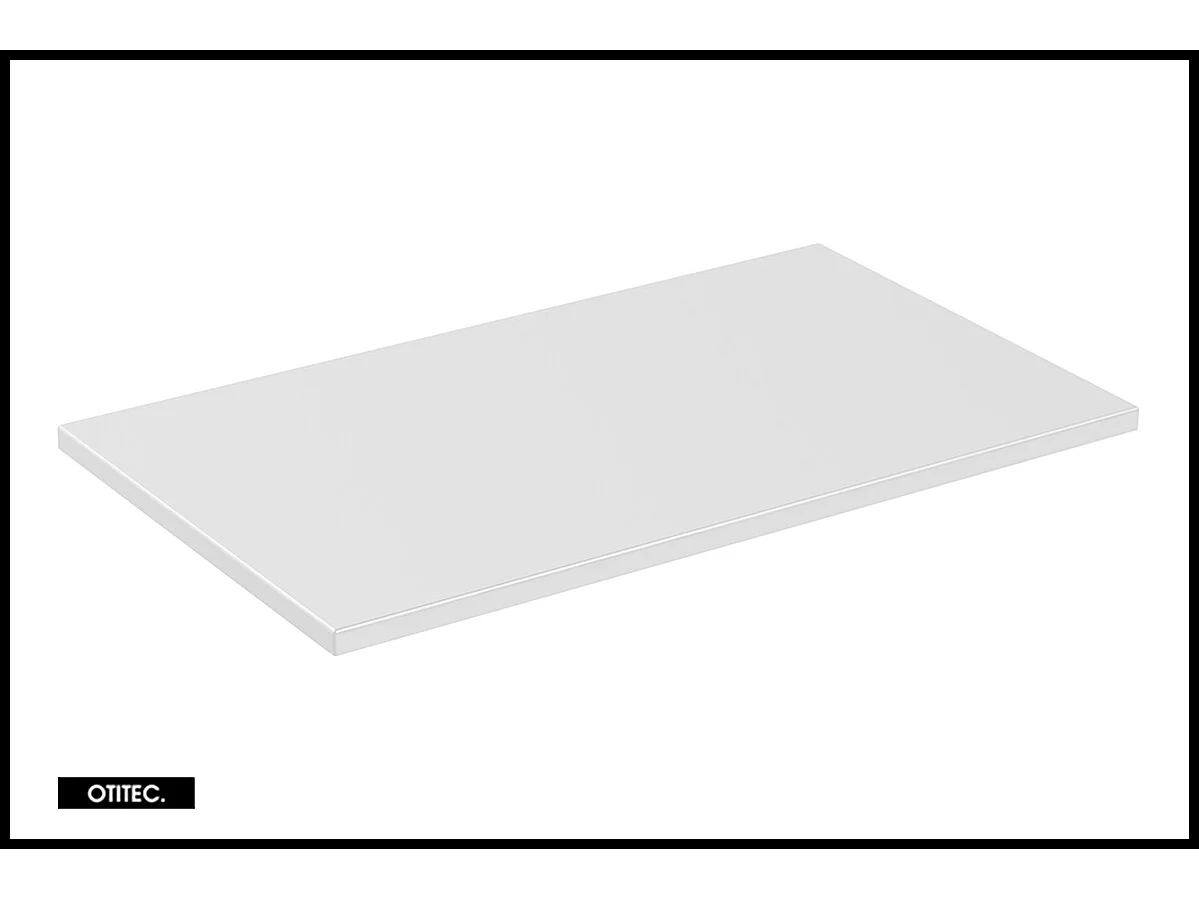 Ensemble de meuble de salle de bain - 80 cm - avec vasque à poser - avec plan - avec colonne et Miroir - 1 tiroir - MINO