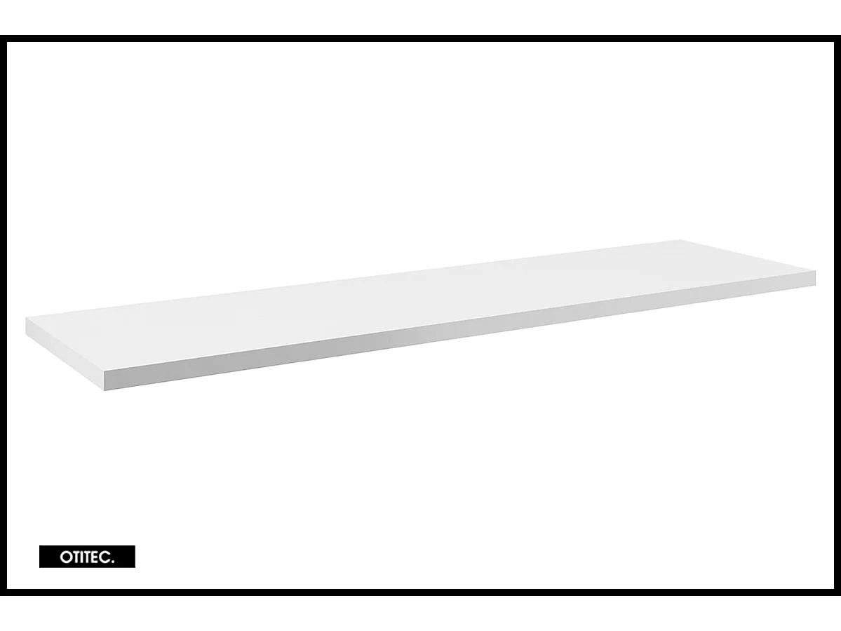 Ensemble de meuble de salle de bain - 140 cm - Oak/Blanc - avec plan - avec colonne - 4 portes - VOLTA Oak