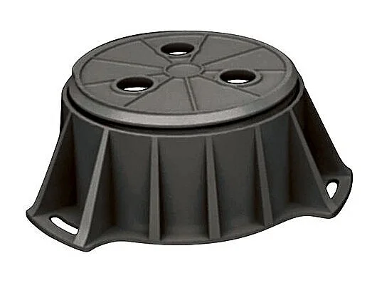 Kit de 5 pieds pour receveurs Kinedo tous modeles, réglables de 7 à 11 cm