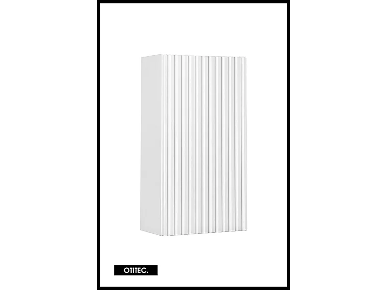 Meuble haut de salle de bain - 55 cm - Blanc - VOLTA