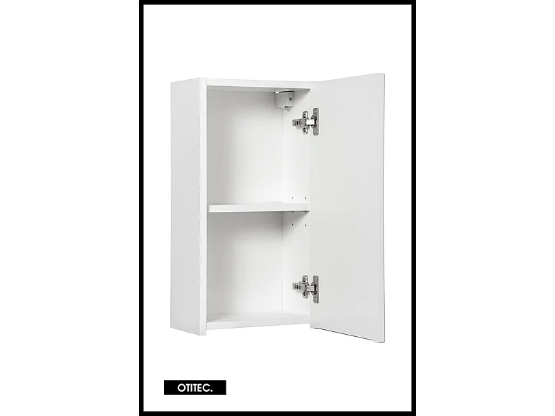 Meuble haut de salle de bain - 55 cm - Blanc - VOLTA