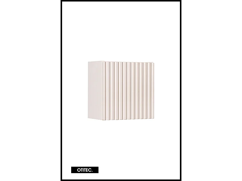 Caisson meuble haut de salle de bain - 30x30 cm - Cachemire Mat - VOLTA