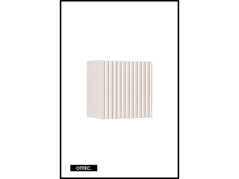 Caisson meuble haut de salle de bain - 30x30 cm - Cachemire Mat - VOLTA