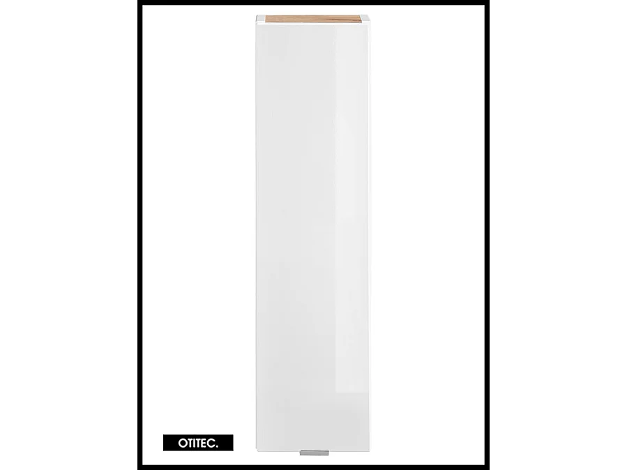 Armoire de salle de bain - 75 cm - Blanc - LISOA