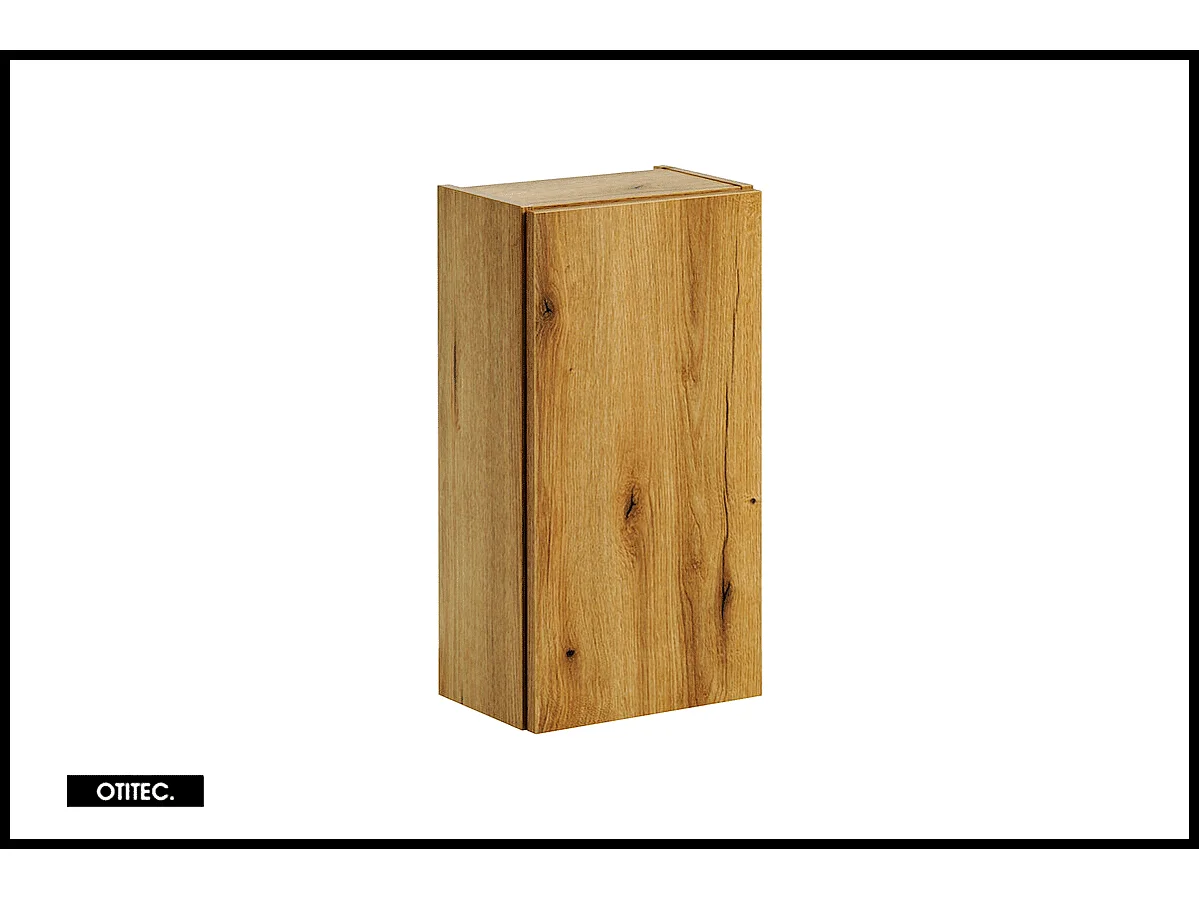 Meuble haut de salle de bain - 55 cm - Oak - VOLTA