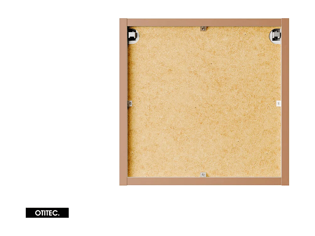 Cube de rangement haut de salle de bain - 35x35 cm - Cachemire Mat - 1 porte - ASTRA