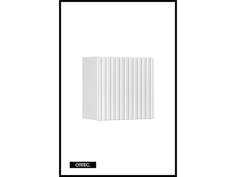 Caisson meuble haut de salle de bain - 30x30 cm - Blanc - VOLTA