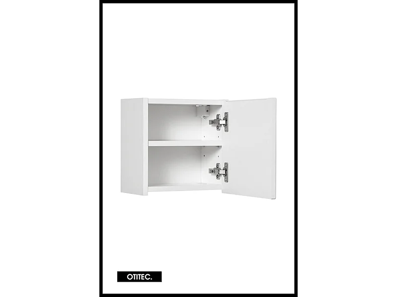 Caisson meuble haut de salle de bain - 30x30 cm - Blanc - VOLTA