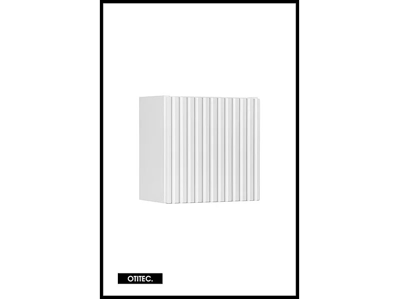 Caisson meuble haut de salle de bain - 30x30 cm - Blanc - VOLTA