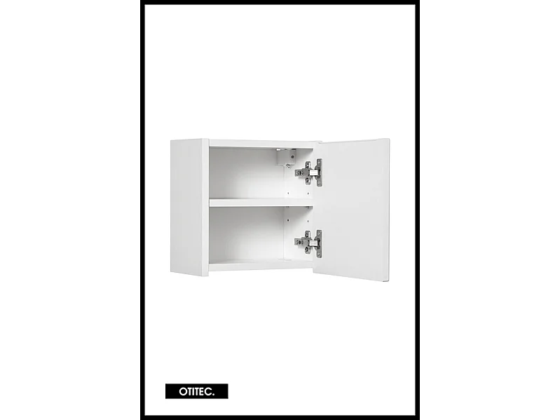 Caisson meuble haut de salle de bain - 30x30 cm - Blanc - VOLTA