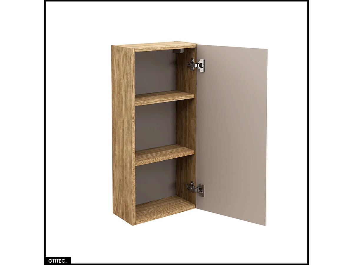 Armoire de salle de bain - 75 cm - Beige -  SETTA