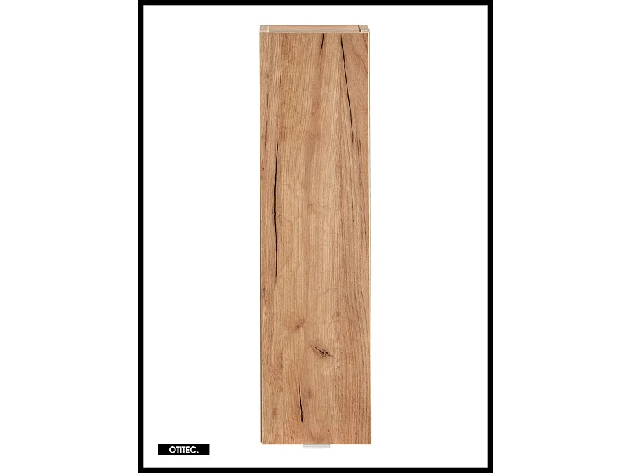 Meuble haut de salle de bain de 75 cm - Oak - 1 porte - LISOA
