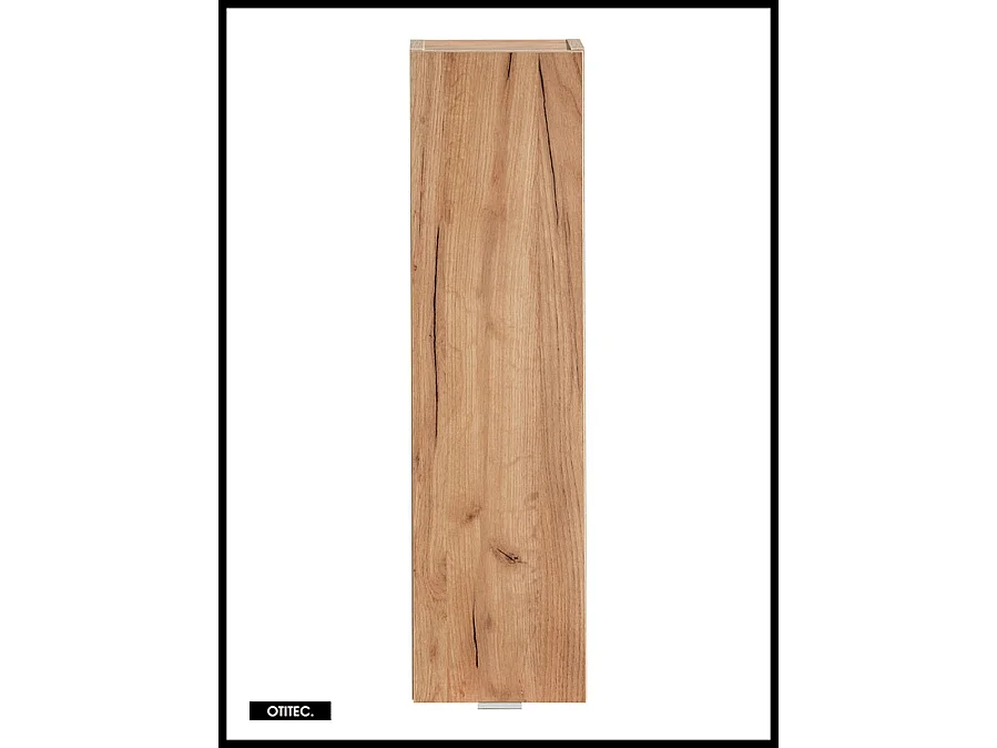 Meuble haut de salle de bain de 75 cm - Oak - 1 porte - LISOA