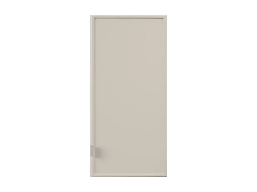 Meuble haut de salle de bain de 75 cm - Cachemire Mat - 1 porte - ASTRA