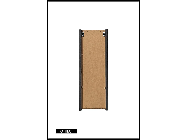 Meuble haut de salle de bain - 55 cm - Noir Mat - VOLTA