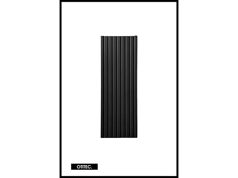 Meuble haut de salle de bain - 55 cm - Noir Mat - VOLTA