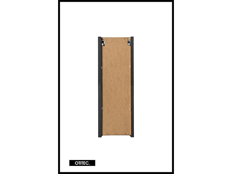 Meuble haut de salle de bain - 55 cm - Noir Mat - VOLTA