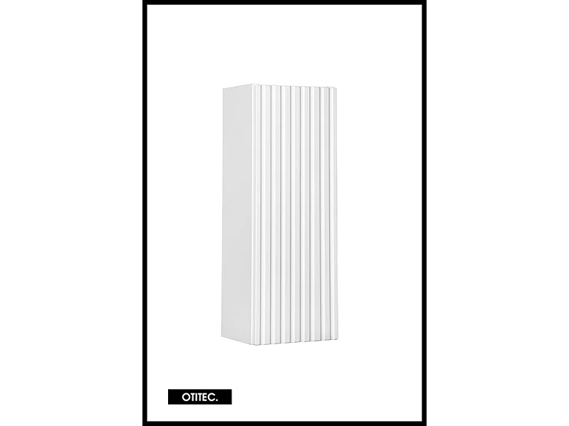 Meuble haut de salle de bain - 55 cm - Blanc - VOLTA