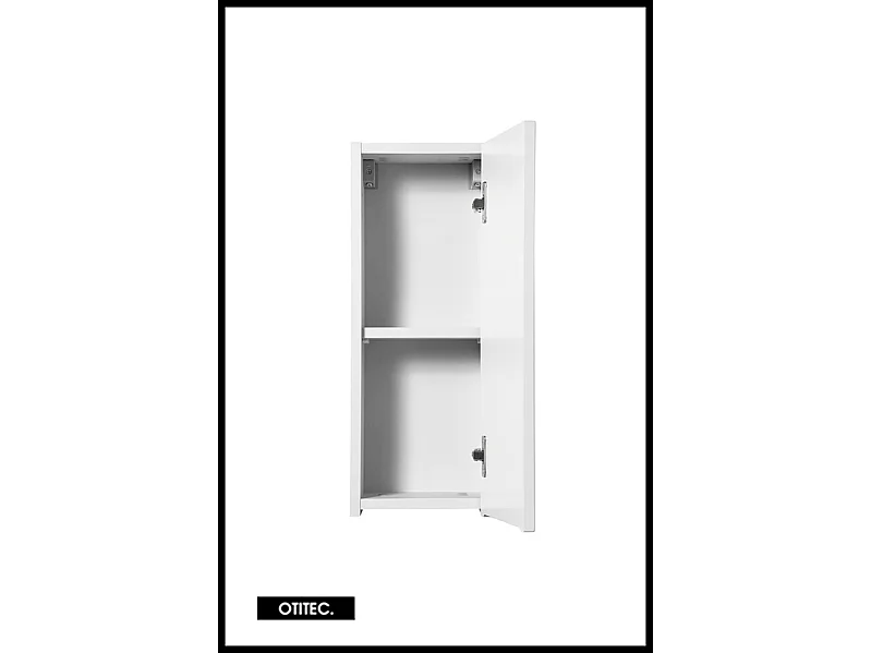 Meuble haut de salle de bain - 55 cm - Blanc - VOLTA