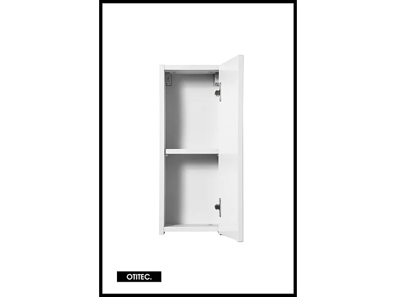 Meuble haut de salle de bain - 55 cm - Blanc - VOLTA