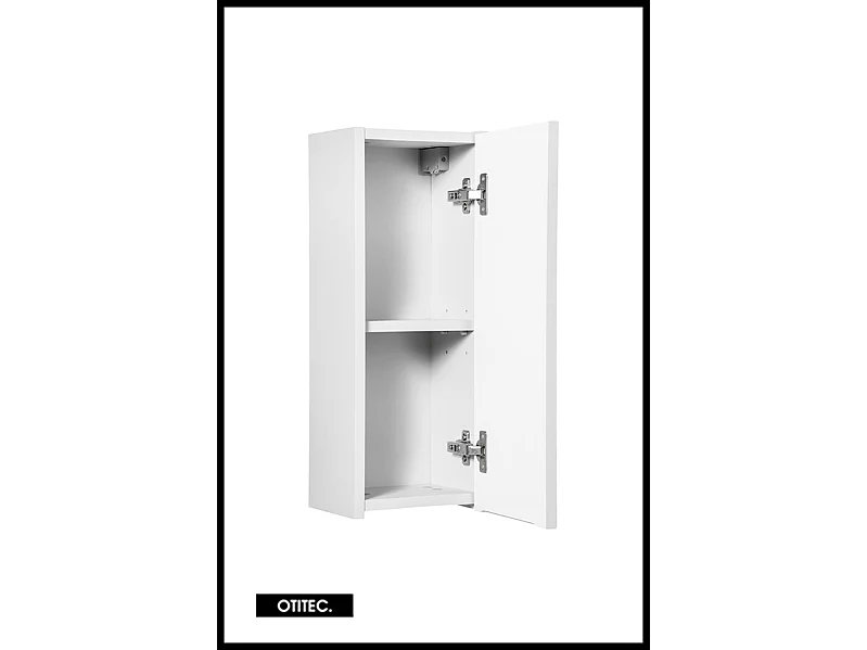 Meuble haut de salle de bain - 55 cm - Blanc - VOLTA