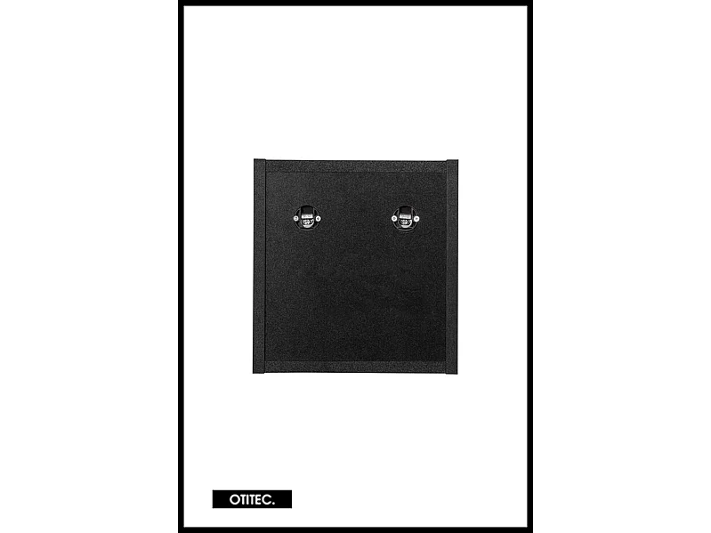 Cube de rangement - 25 cm - Noir Mat - VOLTA