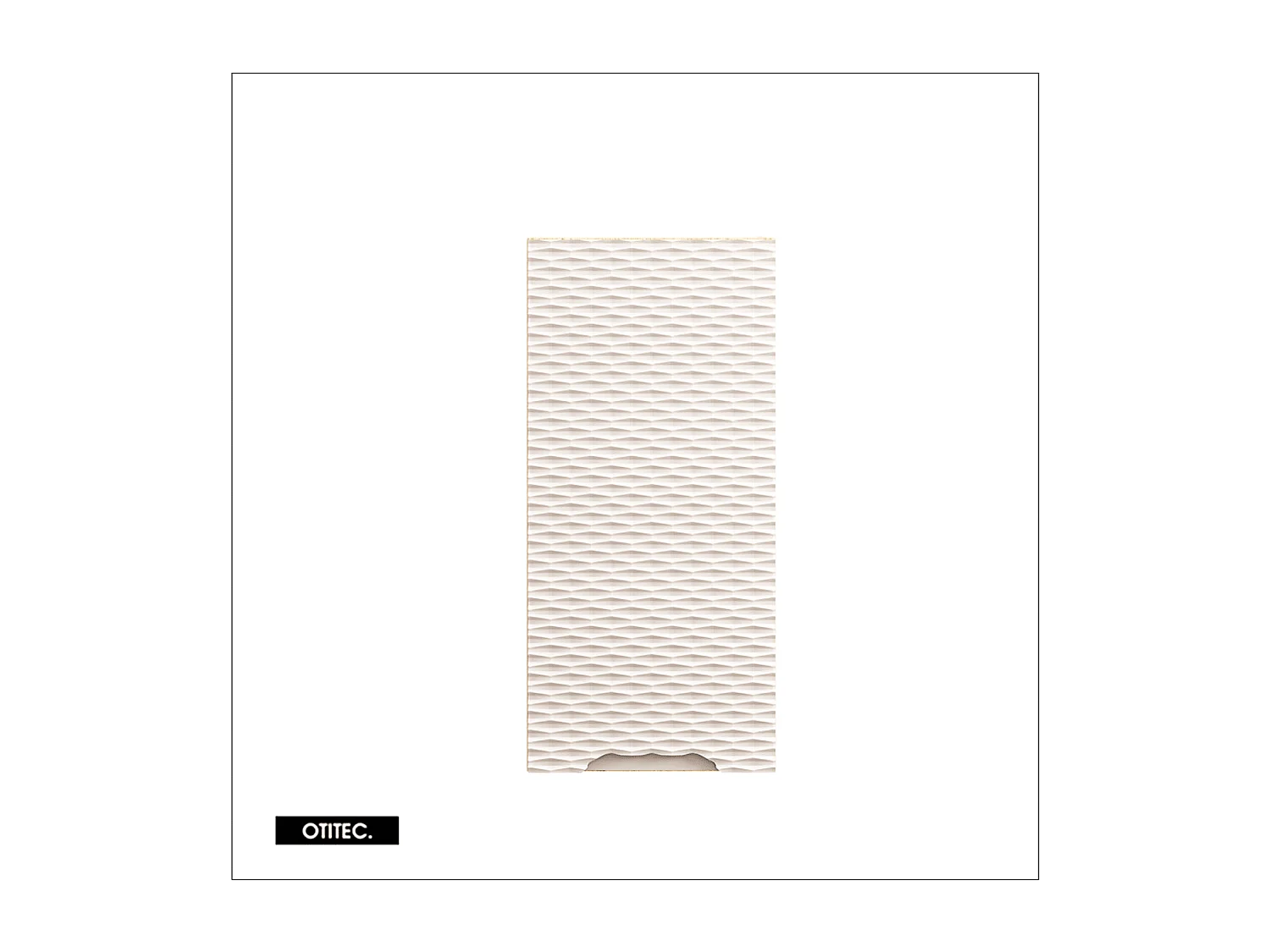 Meuble haut de salle de bain de 75 cm - Beige - 1 porte - SEA