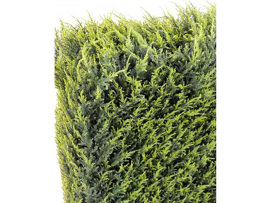 HAIE artificielle haute gamme Spécial extérieur / Cyprès artificiel Juniperus vert - Dim : 187 x 31 x 100 cm