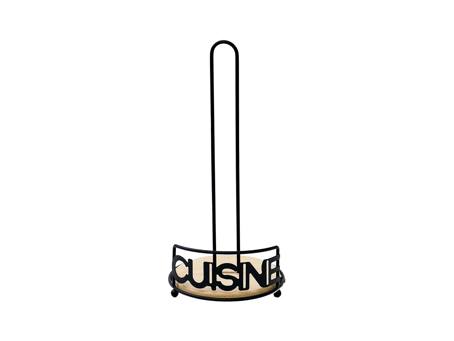 Support essuie-tout en métal Cuisine 15 x 31 cm
