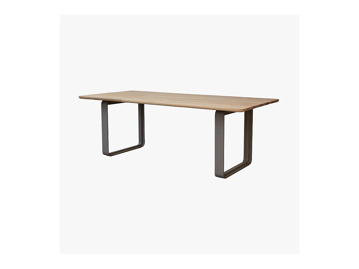 Gartentisch aus massivem Teakholz und Aluminium Harper 6/8 Pers.