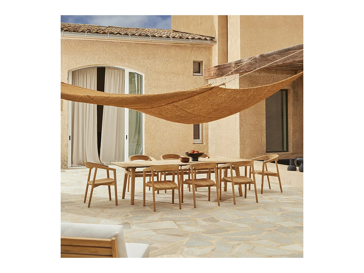 Gartentisch Antioni aus massivem Teakholz 8/10 Pers.