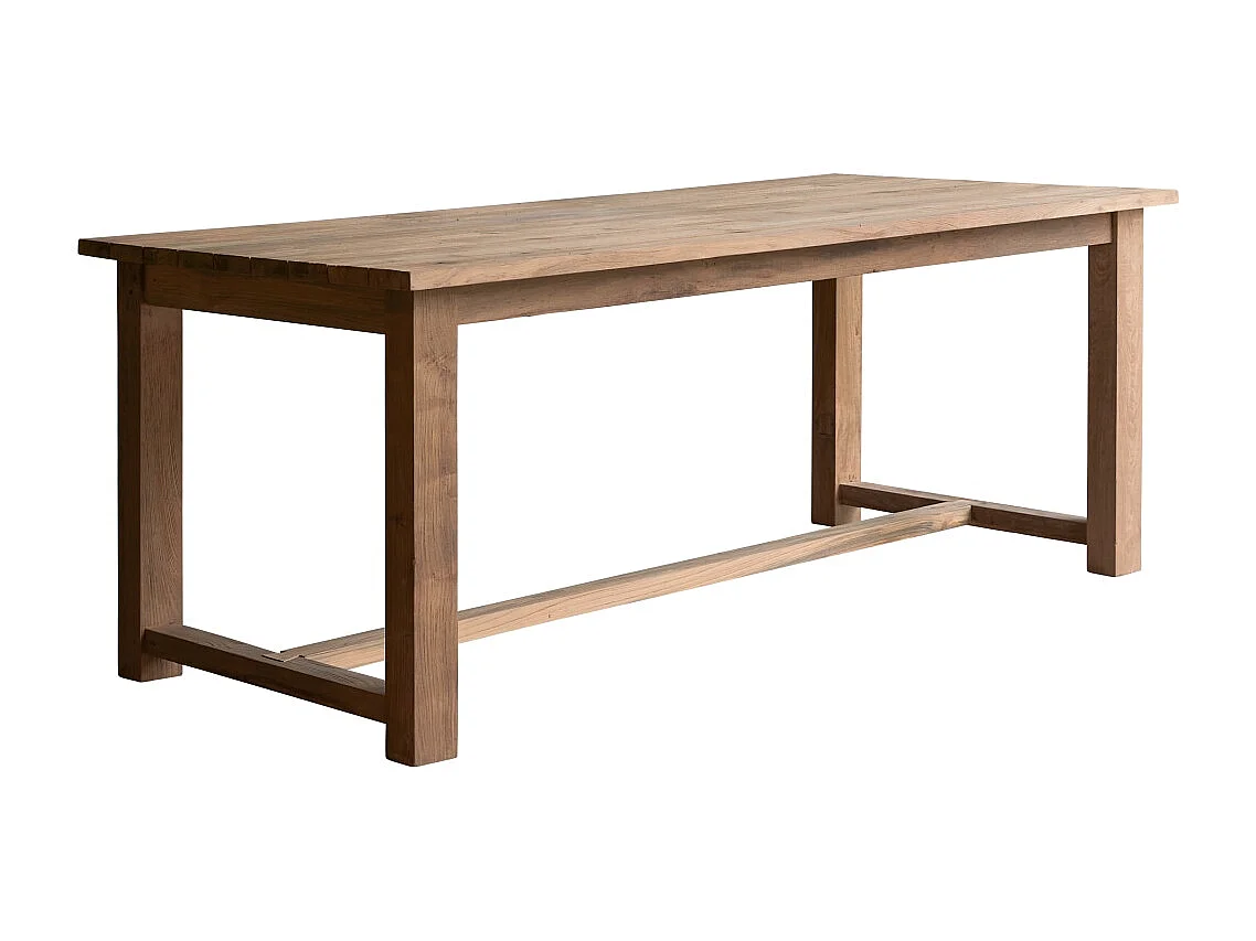 Tavolo da giardino in legno di teak massello riciclato 200 Teresa