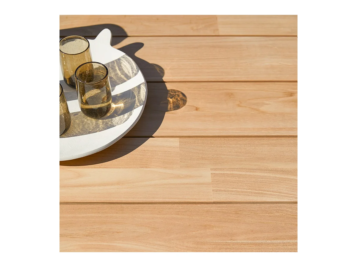 Gartentisch Leon aus massivem Teakholz, 205