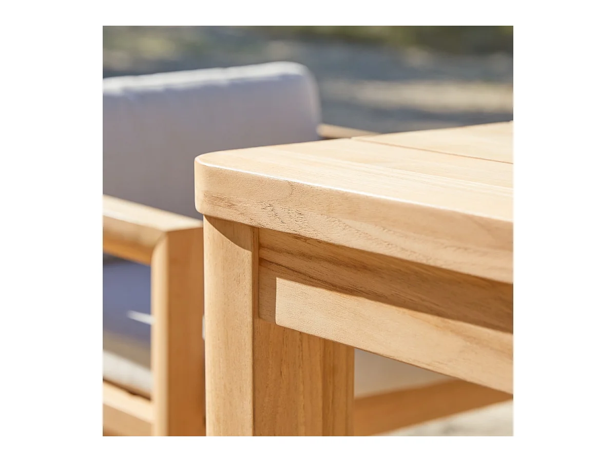 Gartentisch Leon aus massivem Teakholz, 205