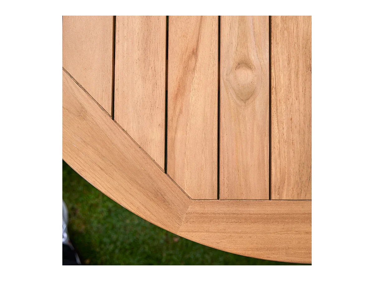 Outdoor Tisch Mila aus Teakholz 120