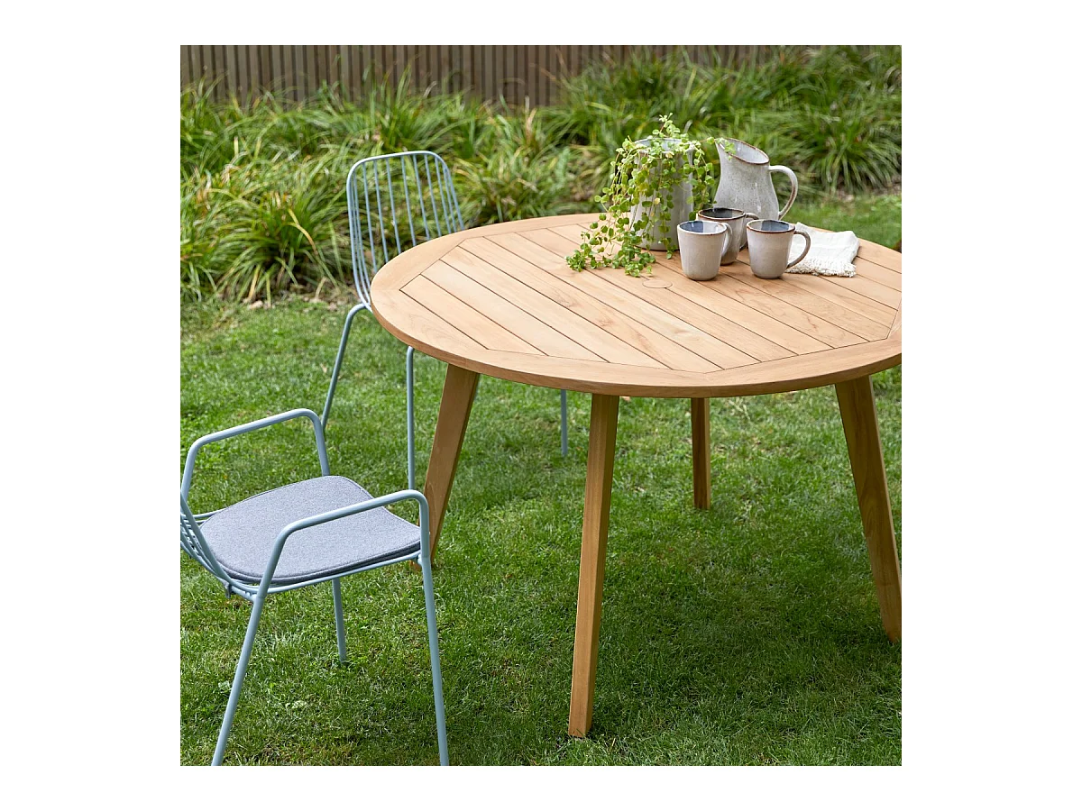 Outdoor Tisch Mila aus Teakholz 120