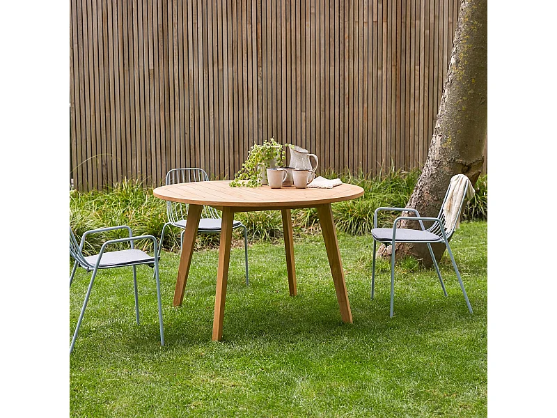 Outdoor Tisch Mila aus Teakholz 120
