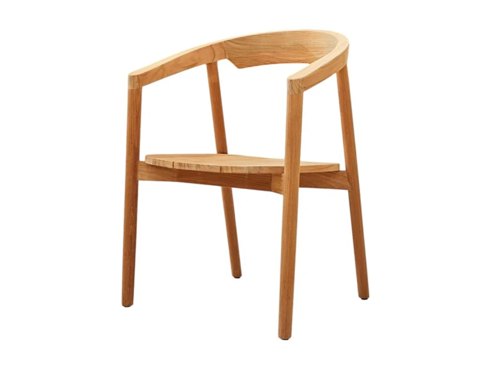 Gartenstuhl Francia aus massivem Teakholz